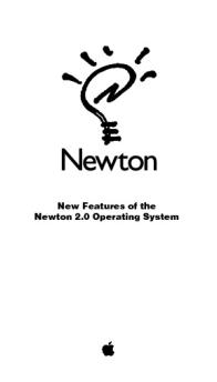 New Features of the Newton 2.0 Operating System - Apple