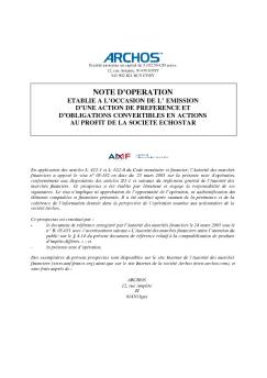 Note d'opération Archos_#113407.DOC