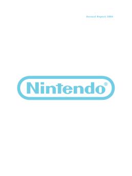 Annual Report 2006 - Nintendo