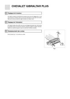 CHEVALET GIBRALTAR PLUS