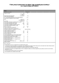 Fiche produit concernant les sèche-linge domestiques ... - Miele