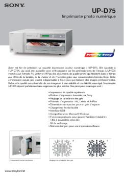 UP-D75 - Sony