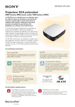 Projecteur XGA polyvalent - Prestacom Audiovisuel