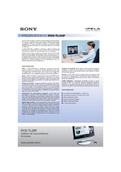PCS-TL30P - Sony