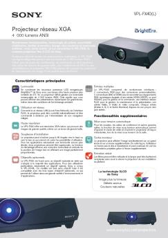 Fiche produit Sony : 64/1164903076164.pdf