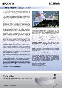 Fiche produit Sony : 07/1165494364807.pdf