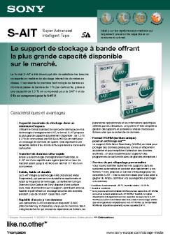 Fiche produit Sony : 68/1168443955168.pdf