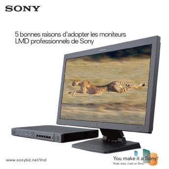 5 bonnes raisons d'adopter les moniteurs LCD - Sony