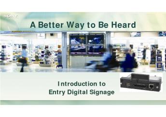 BKM-FW50 V1.1 Presentation - Sony