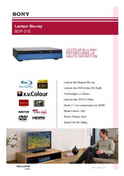 Fiche produit Sony : 88/1175002583588.pdf