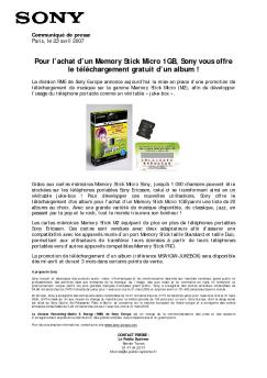 Fiche produit Sony : 52/1178278943852.pdf