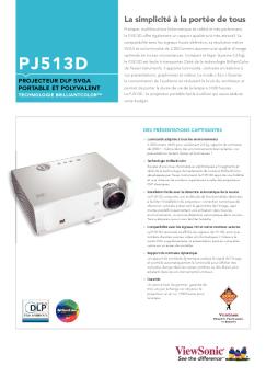 PJ513D - Lampe videoprojecteur