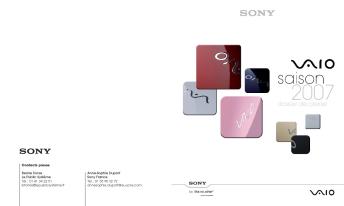 Fiche produit Sony : 40/1183546395640.pdf