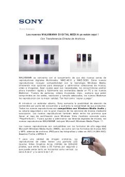 Fiche produit Sony : 76/1196773880476.pdf