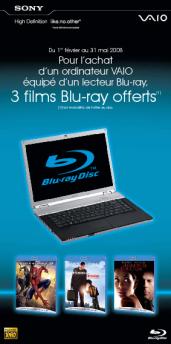 3 films Blu-ray offerts(1) - Sony