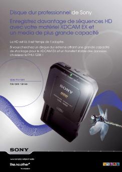 Disque dur professionnel de Sony Enregistrez davantage ...