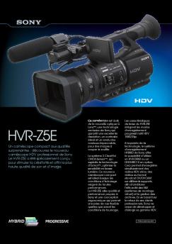 HVR-Z5E - Sony