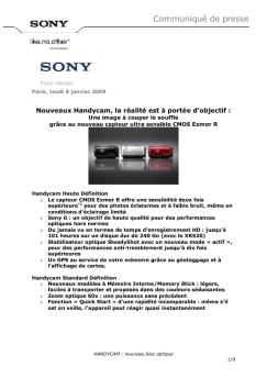 Fiche produit Sony : 11/1231146653511.pdf