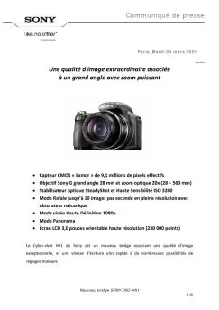 Fiche produit Sony : 11/1237382086311.pdf