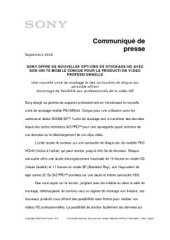 Fiche produit Sony : 26/1237476481826.pdf