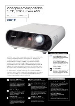 Fiche produit Sony : 30/1237477514630.pdf