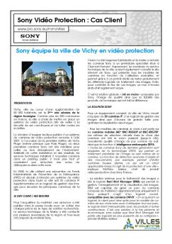 Etude de cas de la Ville de Vichy - Sony