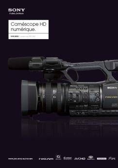 HXR-NX5E Caméscope NXCAM (1.1 MB) - Sony