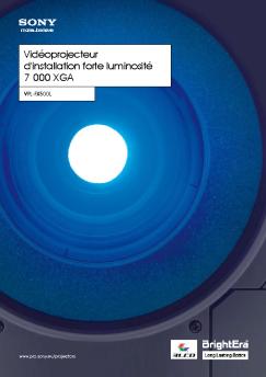 Vidéoprojecteur d'installation forte luminosité 7000 XGA - Sony