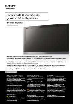 Fiche produit Sony : 59/1237480325359.pdf