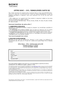 Fiche produit Sony : 40/1237480511040.pdf