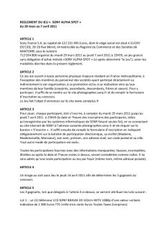 Fiche produit Sony : 66/1237480643166.pdf