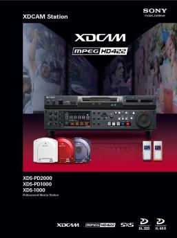XDCAM Station Brochure (883.4 KB) - Sony