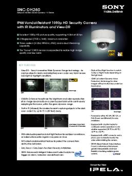 Fiche produit Sony : 47/1237482314647.pdf