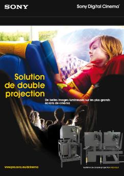 Solution de double projection - Sony