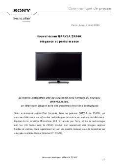Fiche produit Sony : 40/1240918456140.pdf