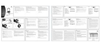 Quick-Start Guide Guide de démarrage rapide