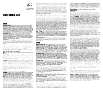 LOGITECH® CORDLESS ATTACK™