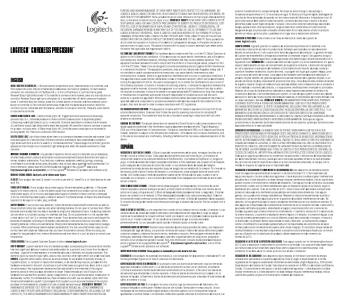 LOGITECH® CORDLESSPRECISION