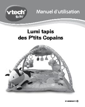 Manuel d'utilisation Lumi tapis des P'tits Copains - Vtech