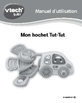 Mon hochet Tut-Tut Manuel d'utilisation - Vtech