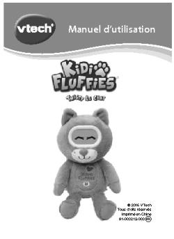 Télécharger le manuel - VTECH jouets