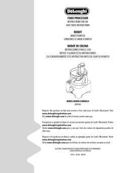 food processor robot robot de cocina - De'Longhi