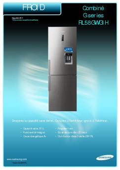 Combiné G series RL58GWGIH