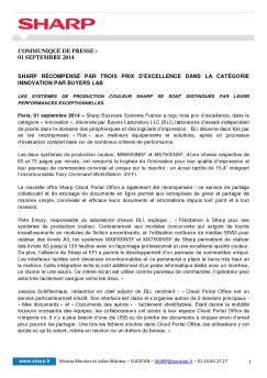 20140901 BLI Outstanding Achievement 2014_FR - Sharp