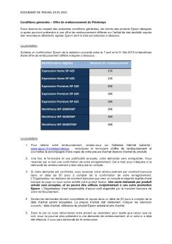 DOCUMENT DE TRAVAIL 19 01 2015 Multifonctions éligibles ... - Pulsat