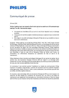 Communiqué de presse - Philips