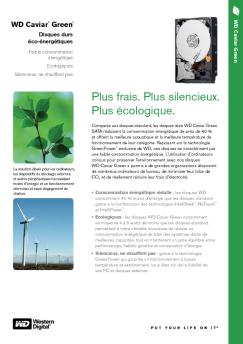 WD Caviar® Green™ Product Overview