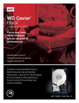 WD Caviar® Black™ SATA  Hard Drives - Product Overview