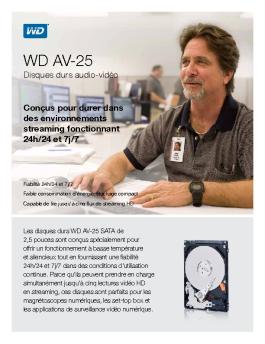 WD AV-25 AV Hard Drives - Product Overview
