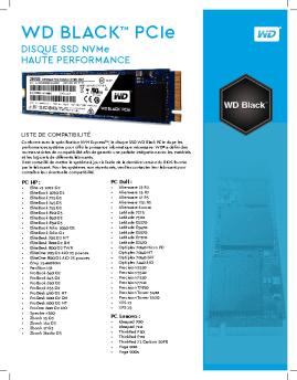 Liste de compatibilité